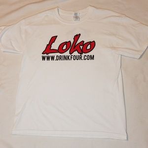 ORIGINAL Four Loko promotion shirt Madison WI